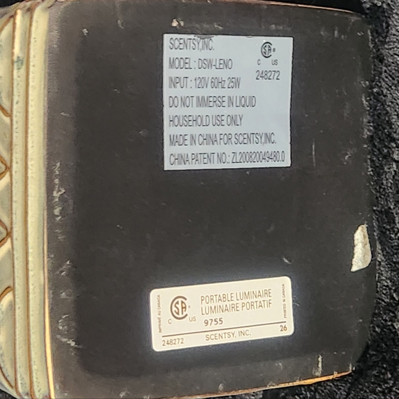 Scentsy Full Size Wax Warmer - Picture 11 of 11